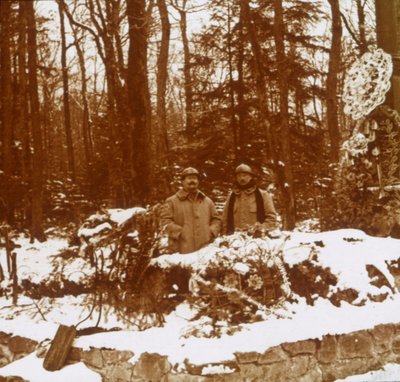 モニュメントデシャサー、コルドラキポト、東フランス、c1914-c1918 作： Unbekannt