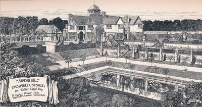 ムーンヒル、カックフィールド、サセックス、c1902 作： Unbekannt
