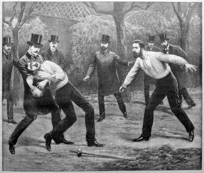 グランジャットでの死闘、1903年 作： Unbekannt