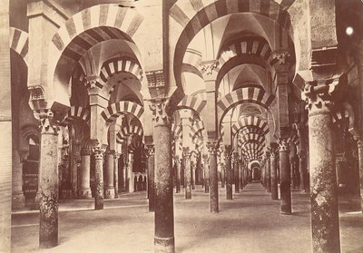 コルドバのモスク、1880 年代から 90 年代。 作： Unbekannt