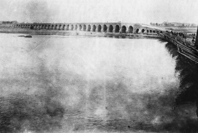 モースル橋、メソポタミア、第一次世界大戦、1918年 作： Unbekannt