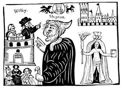マザー・シップトン1488-c1560はウォルジー枢機卿の死を予言した 作： Unbekannt