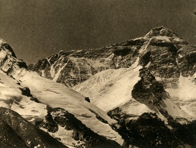 ベースキャンプからのエベレスト山、c1918-c1939。 作： Unbekannt