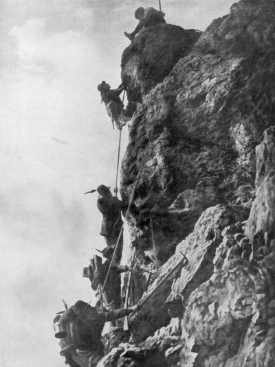 ネロ山、カルスト高原、第二次イゾンツォの戦い、第一次世界大戦、1915 作： Unbekannt