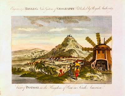 ポトシ山、ボリビア、c1788。 作： Unbekannt