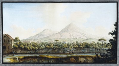 ヴェスヴィオ山、ナポリ王国、1767年頃 作： Unbekannt