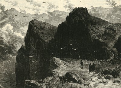 エピラスの山の風景、1890年。 作： Unbekannt