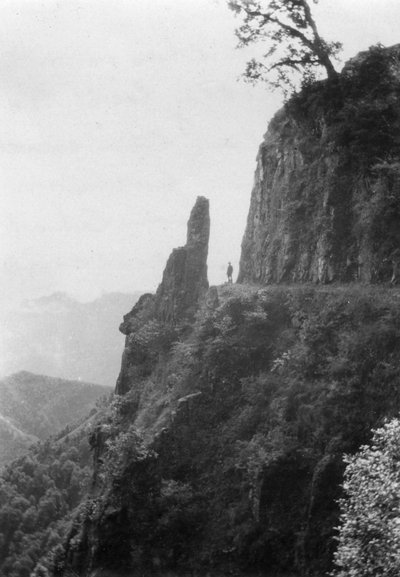 1917年、インドのカルシとチャクラタの間の山 作： Unbekannt