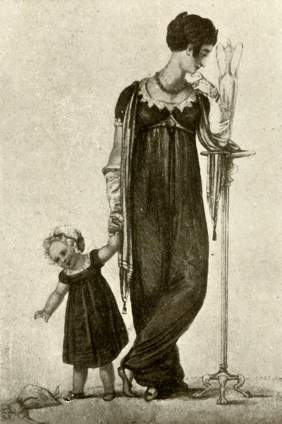 母と子の喪服、1809、1937。 作： Unbekannt
