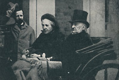 1892年の総選挙で1900年にグラスゴーを運転するグラッドストン夫妻 作： Unbekannt