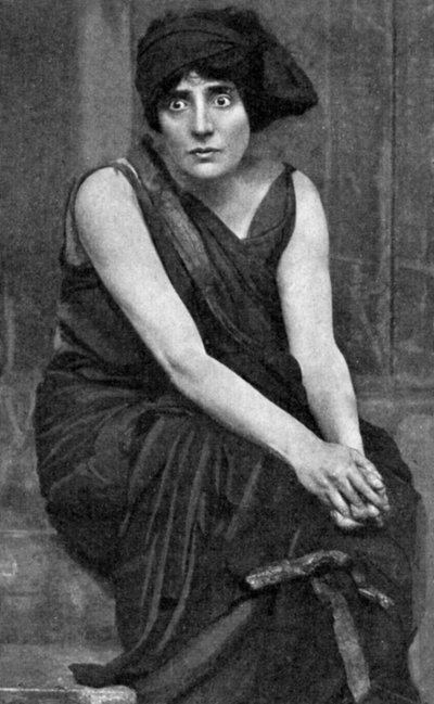 パトリックキャンベル夫人、イギリスの舞台女優、エレクトラ役、1908年1951年 作： Unbekannt