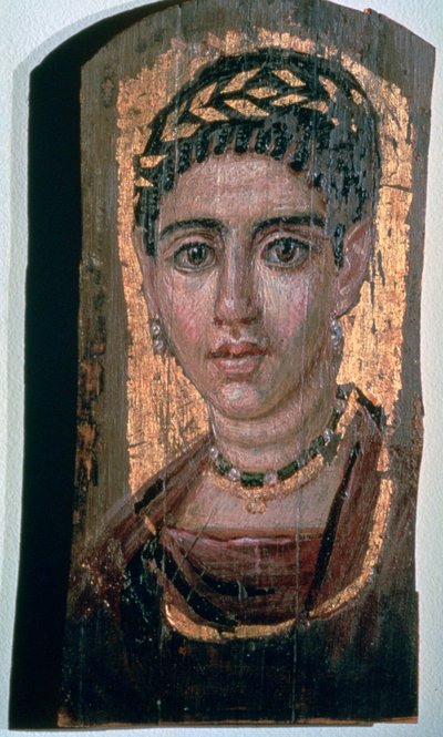 エジプトの女性のミイラの肖像画、1〜3世紀 作： Unbekannt