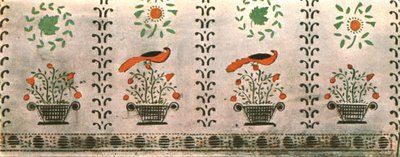 1928年、メイン州サコ、グラントファミリーハウスの壁画。 作： Unbekannt