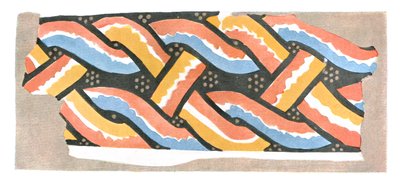 1928年、エジプトのバウィットにある聖アポロ修道院の遺跡の壁画。 作： Unbekannt