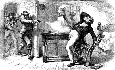 ジョセフとハイラム・スミスの殺人、1844年c1880 作： Unbekannt