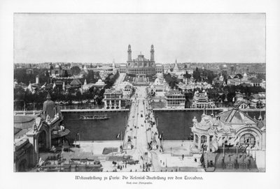 コロニー博物館、トロカデロ、パリ万博、1889年、1900年 作： Unbekannt