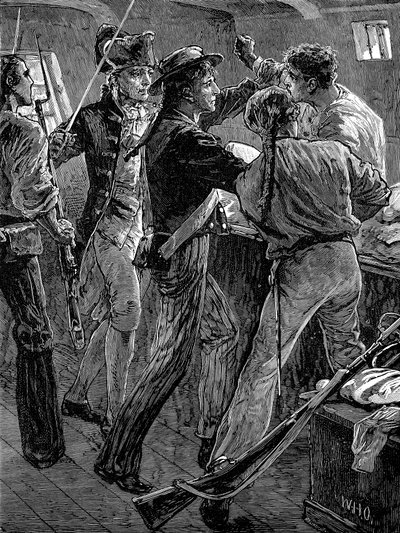 バウンティの乗組員の反乱、1789年19世紀後半 作： Unbekannt