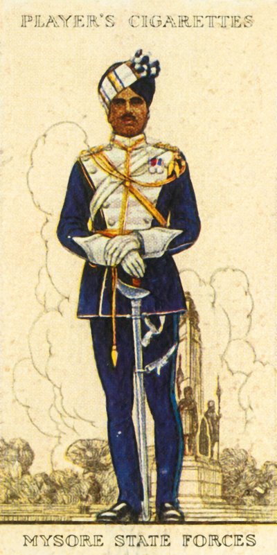 マイソール州軍、1936年。 作： Unbekannt