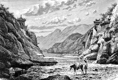 パタリンの万里の長城の門、ナンコウ、c1890 作： Unbekannt
