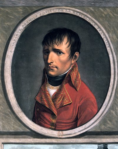 ナポレオンボナパルト、c1800-1820 作： Unbekannt