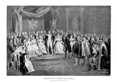 ナポレオンと彼の最初の帝国、c1804-1814 作： Unbekannt