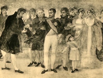 1808年、1921年、パリのサロンデュルーブルでナポレオンがダビデを飾りました。 作： Unbekannt