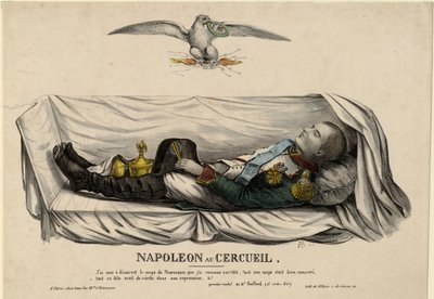 ナポレオンの棺、c。 1840 作： Unbekannt