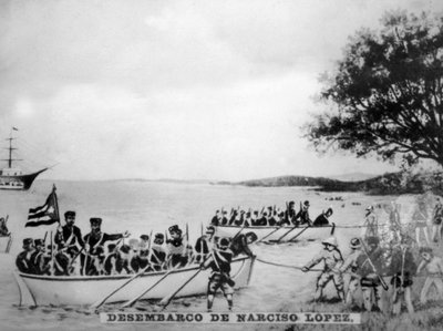ナルチーソロペス、カルデナスに上陸、1850年、1920年代 作： Unbekannt