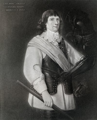ナサニエルフィエンヌ、c1608-1669、イギリスの政治家、17世紀、1899年 作： Unbekannt