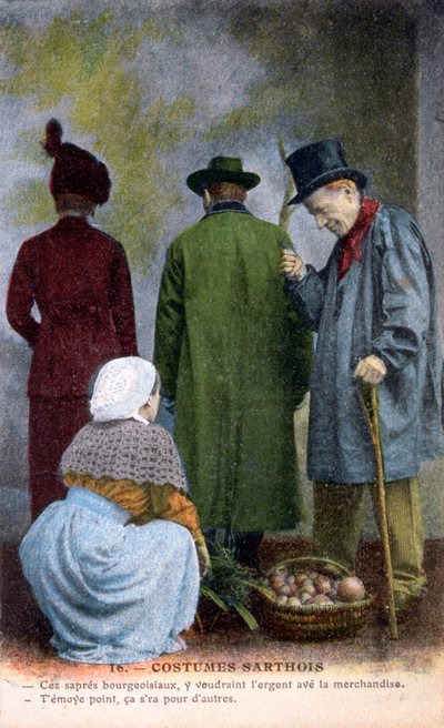 サルトのネイティブコスチューム、c1900 作： Unbekannt