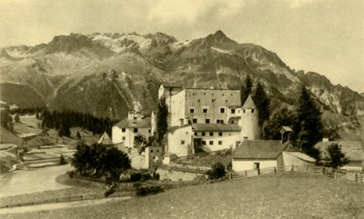 ナウダースベルク城、ナウダース、オーストリア、c1935。 作： Unbekannt