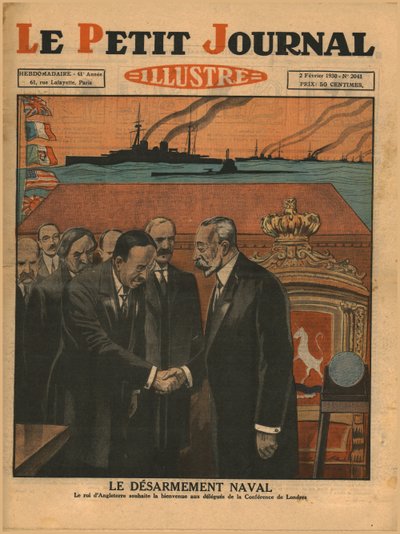 海軍の軍縮、1930年。 作： Unbekannt