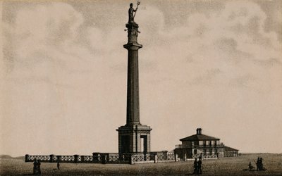 Nelsons Pillar、c1880。 作： Unbekannt
