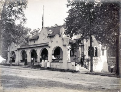 1904年万国博覧会のニューメキシコ州庁舎 作： Unbekannt