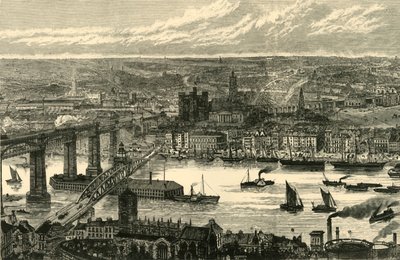 ニューカッスルオンタイン、1898年。 作： Unbekannt