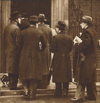 1936年1937年12月10日の新聞の男性 作： Unbekannt