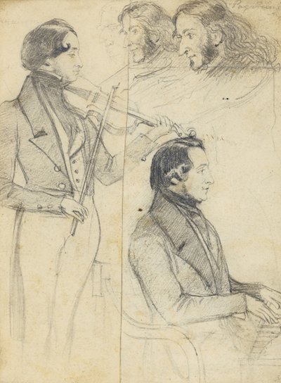 ニッコロパガニーニ1782-1840 作： Unbekannt