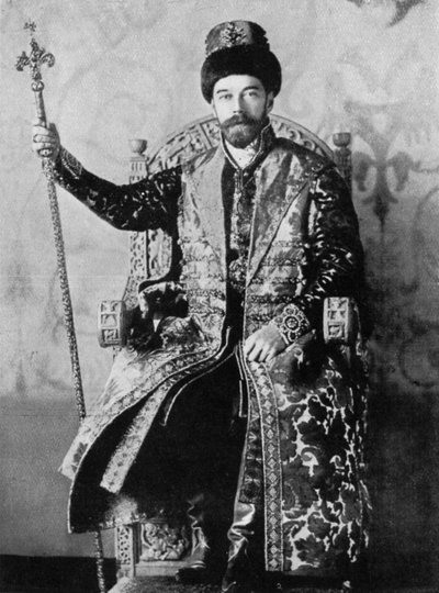 ロシアのニコラス2世、1894年、c1920 作： Unbekannt