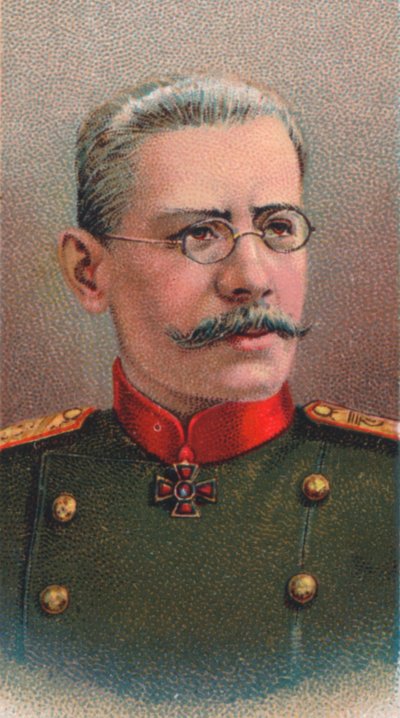 ニコライウラジミロヴィッチルツキー1854-1918、第一次世界大戦ロシア将軍、1917年 作： Unbekannt