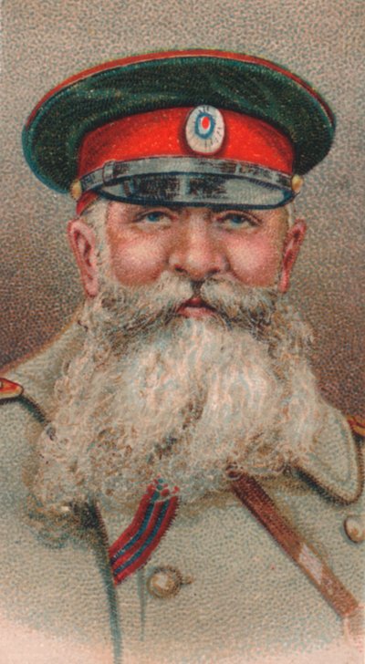 Nikolay Iudovich Ivanov 1851-1919、帝国ロシア軍の将軍、1917 作： Unbekannt