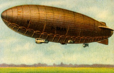 ノルゲN-1飛行船、1923年、1932年。 作： Unbekannt