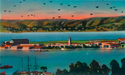 北島。米海軍航空基地。カリフォルニア州サンディエゴ、c1941 作： Unbekannt
