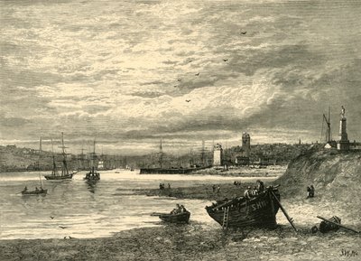 ノースシールドとサウスシールド、1898年。 作： Unbekannt