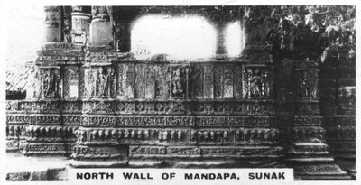 マンダパの北壁、スナック、インド、c1925 作： Unbekannt
