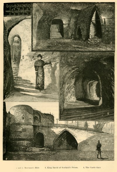ノッティンガム城、1898年。 作： Unbekannt
