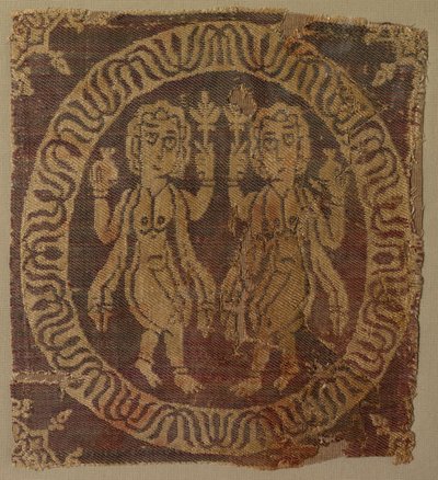 チュニックからのヌードの女性ダンサー、700年代。 作： Unbekannt