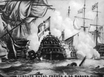 1747年10月12日、1920年代の海軍戦闘 作： Unbekannt