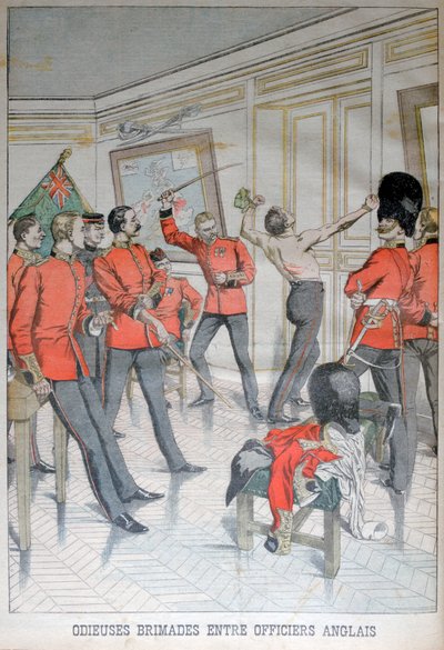 イギリスの将校間のいやらしい行動、1903 作： Unbekannt