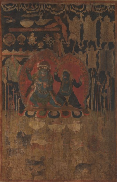 怒りの神への供物、16 世紀後半から 17 世紀。 作： Unbekannt