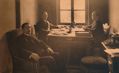 1927年にベルギーのブリュッセルにあるキューバ大使館の領事館。 作： Unbekannt
